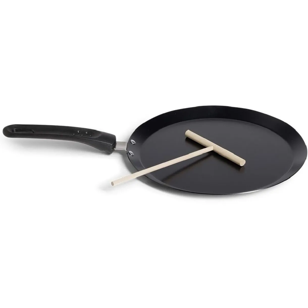 Crêpière Ø24cm avec spatule en bois^Gifi Online