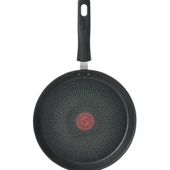 Crêpière Tefal aluminium anti adhérente thermosignal marron Ø 25 cm^Gifi Outlet