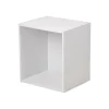 Rangement|Gifi Cube de rangement en bois 1 niche blanc