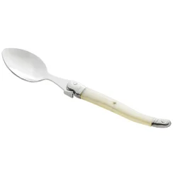 Cuillère à café Laguiole inox manche ABS ivoire^Gifi Best
