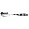 Cuillère à dessert Losange noir et blanc^Gifi Outlet