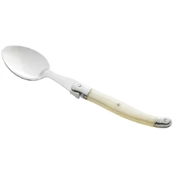 Cuillère Laguiole inox manche ABS ivoire^Gifi Outlet