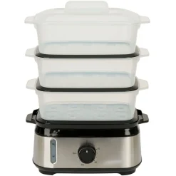 Cuiseur vapeur 3x3L avec minuteur^Gifi Clearance