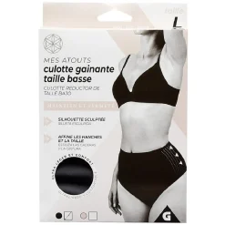Hot Gifi Culotte gainante taille basse femme