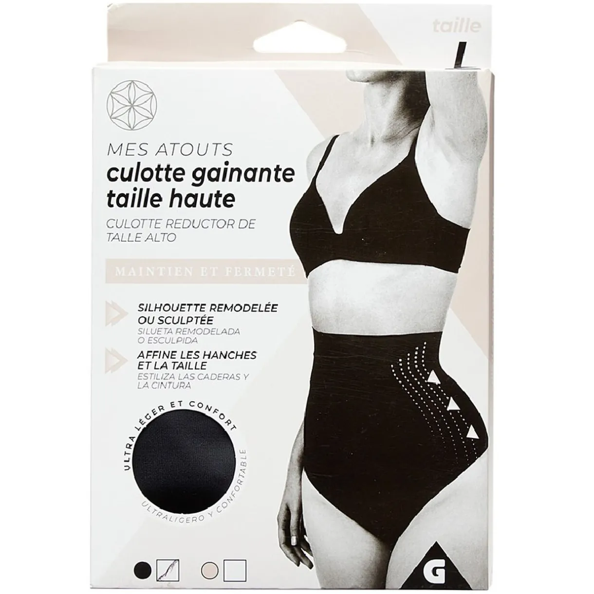 Clearance Gifi Culotte gainante taille haute femme
