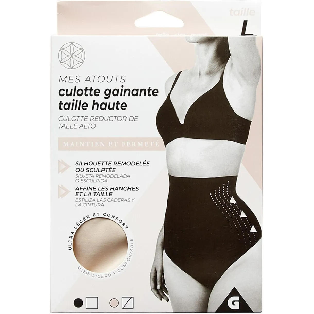 Clearance Gifi Culotte gainante taille haute femme