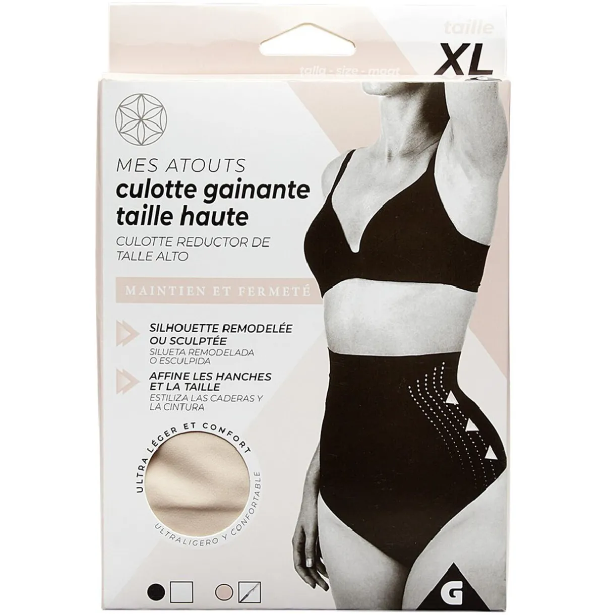 Best Gifi Culotte gainante taille haute femme