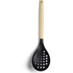 Écumoire en plastique noir et gris L.33cm^Gifi Hot