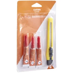 Best Gifi Cutter + colle ultra forte x 3
