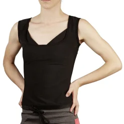 Discount Gifi Débardeur noir sudation effet sauna