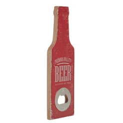 Décapsuleur jaune en forme de bouteille de bière^Gifi Online