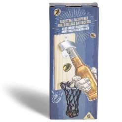 Décapsuleur mural basketball en bois 8x5xH20cm^Gifi Outlet