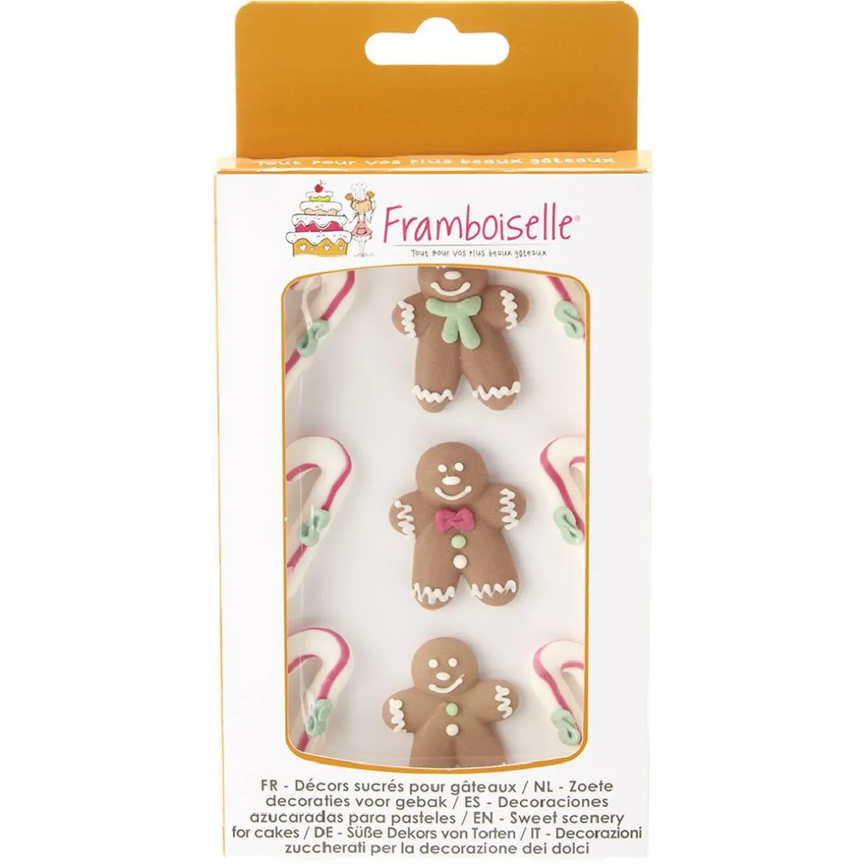 Décor sucré pour gâteau de Noël x9^Gifi New