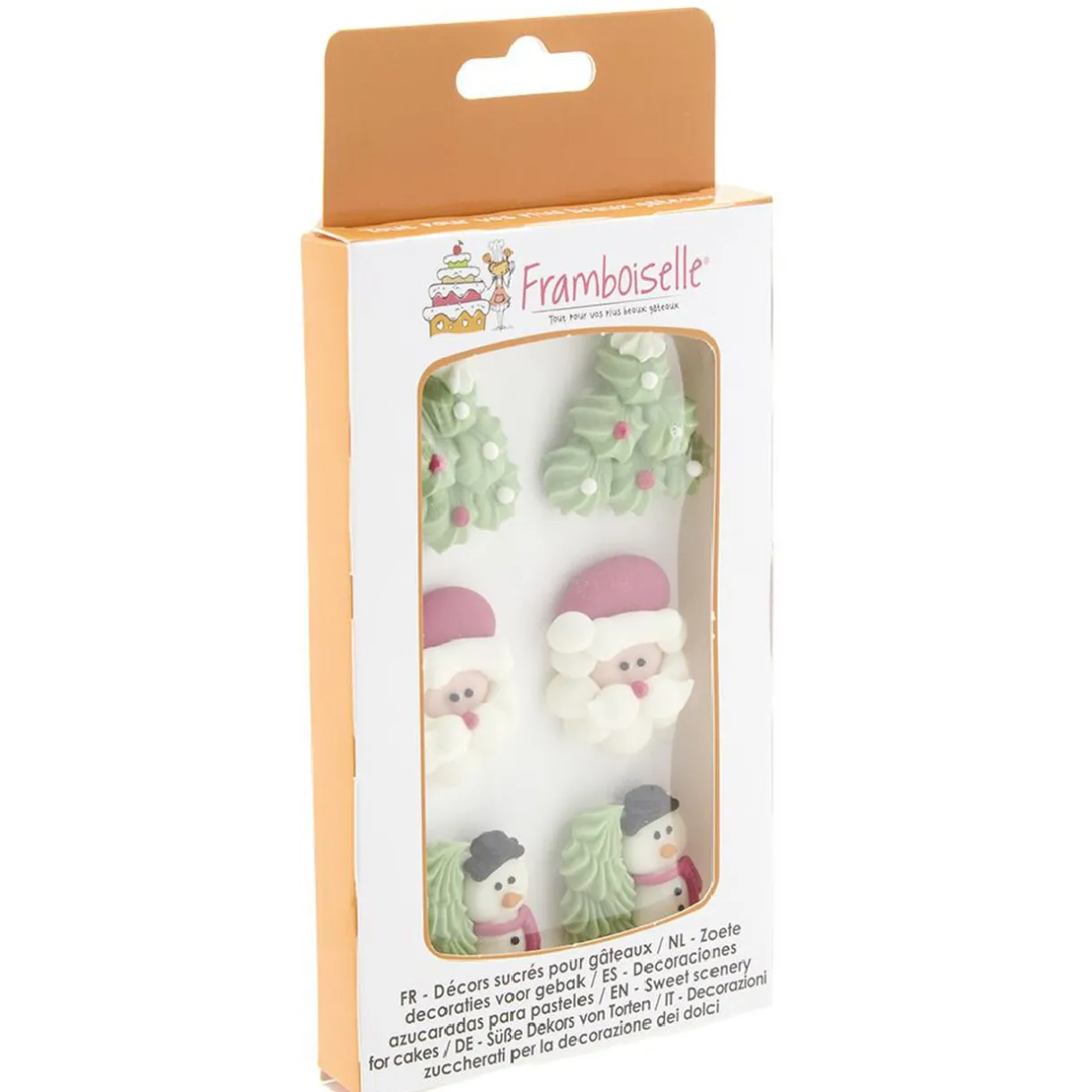 Décor sucré pour gâteau de Noël x6^Gifi Sale