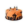 Décoration gâteau Halloween sorcière citrouille fantôme x5^Gifi Online