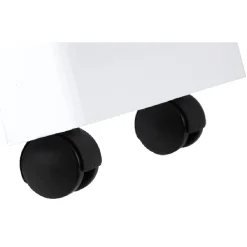 Entretien Du Linge|Gifi Desserte à roulettes blanche