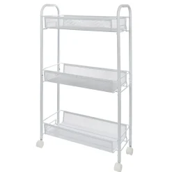 Desserte cuisine 3 niveaux métal blanc^Gifi Clearance