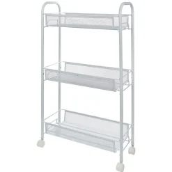 Desserte cuisine 3 niveaux métal blanc^Gifi Clearance