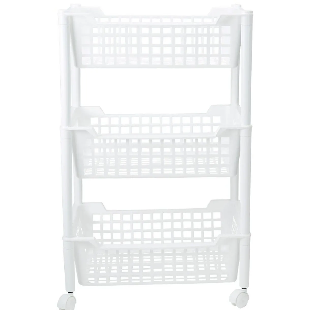 Desserte de cuisine 3 étages blanc^Gifi New