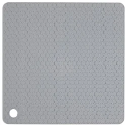 Dessous de plat carré en silicone 18x18cm - 2 coloris^Gifi Best