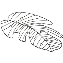 Dessous de plat noir en forme de feuille^Gifi Hot