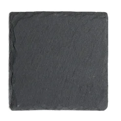 Dessous de verre carré en ardoise 10x10cm^Gifi