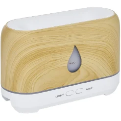 Discount Gifi Diffuseur d'huiles essentielles à flamme blanc naturel