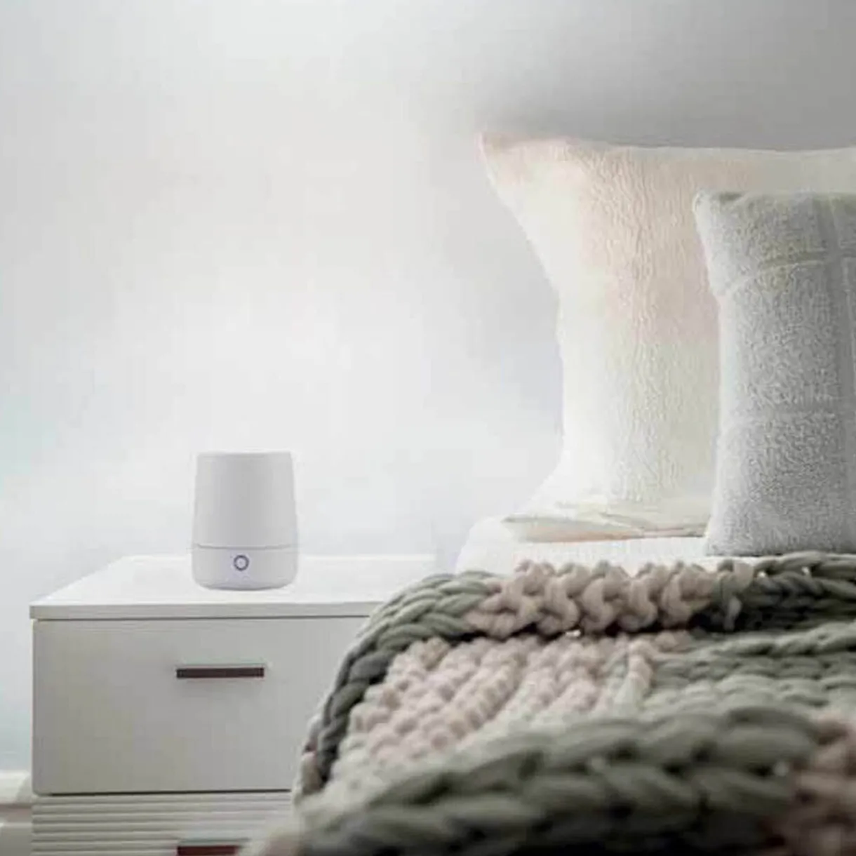 Clearance Gifi Diffuseur nomad Mességué LED brumisation à ultrasons blanc 120 ml