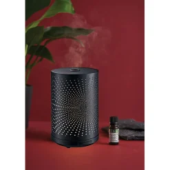 Outlet Gifi Diffuseur ultrasonique lumineux Mességué cylindrique 120 ml