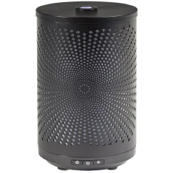 New Gifi Diffuseur ultrasonique lumineux Mességué cylindrique noir 120 ml