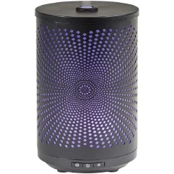 New Gifi Diffuseur ultrasonique lumineux Mességué cylindrique noir 120 ml