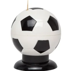 Distributeur à cures dents en forme de ballon de foot^Gifi Online