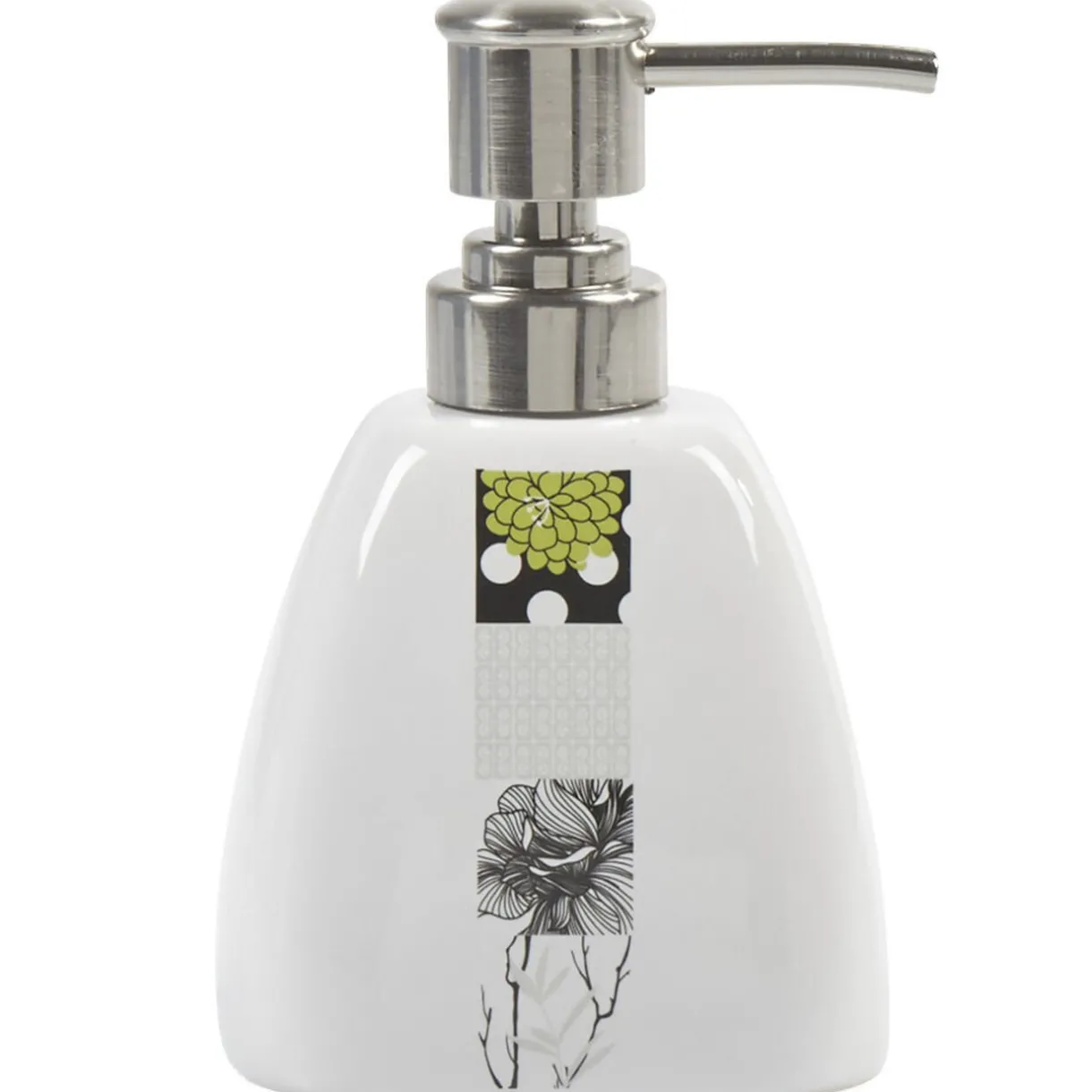 Best Gifi Distributeur à savon design fleur