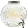Distributeur de boisson en verre motif flocons iridescent 5,5L^Gifi Discount
