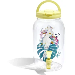 Distributeur de boisson oiseau tropical en plastique^Gifi Best
