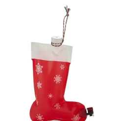Distributeur de boisson suspendu forme chaussette de Noël 2L^Gifi New