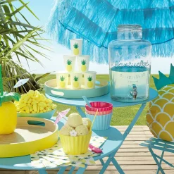 Distributeur de boisson transparent inscription relief 8 L^Gifi New