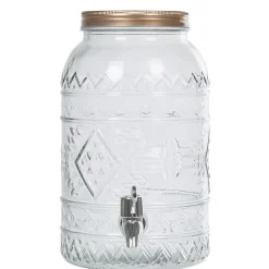 Distributeur de boissons fontaine transparent doré^Gifi Clearance