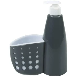 Nettoyage Et Entretien|Gifi Distributeur de liquide vaisselle avec compartiment à éponge