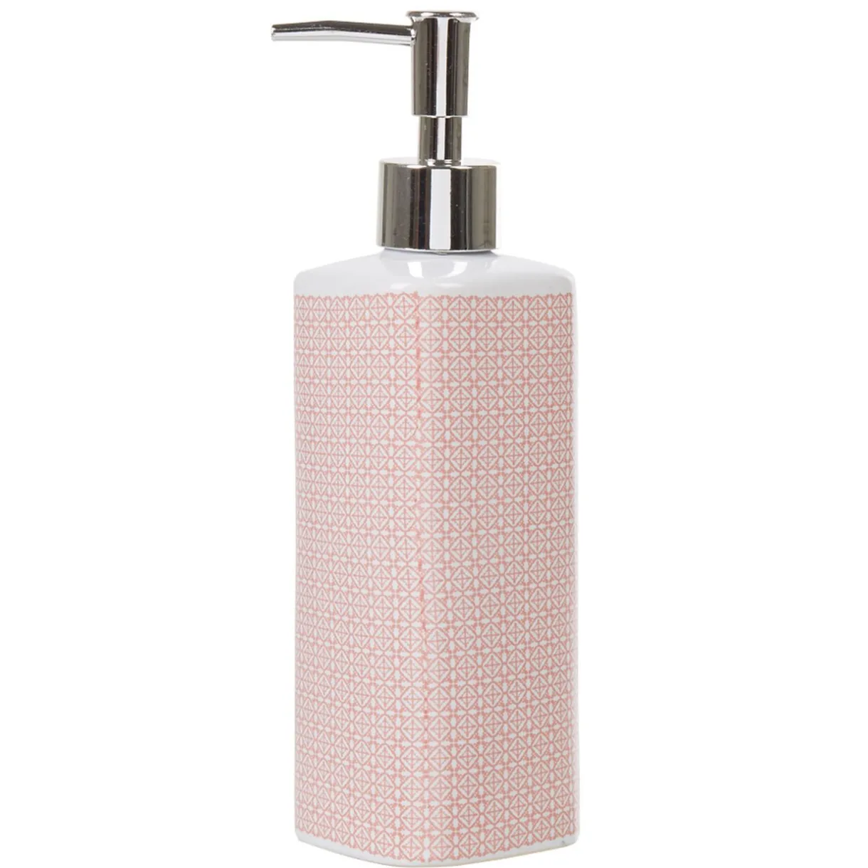 Sale Gifi Distributeur de savon céramique carreau de ciment rose