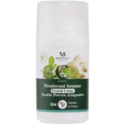 Sale Gifi Déodorant homme Mességué menthe poivrée gingembre aloe vera 50ml