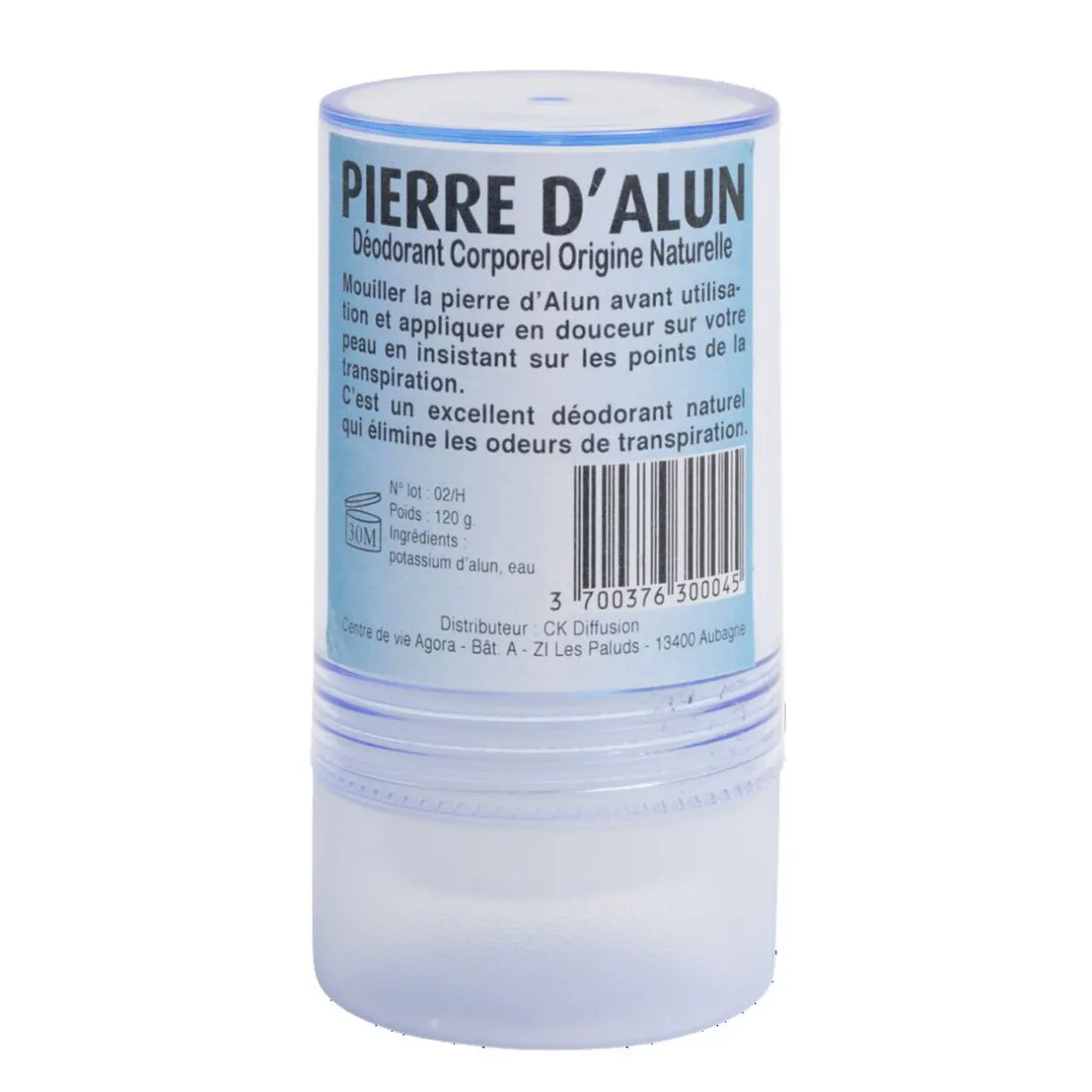 Hot Gifi Déodorant pierre d'alun stick 120gr