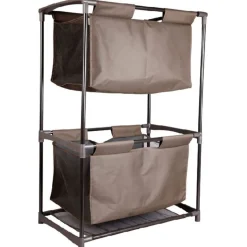 Rangement|Gifi DOUBLE PANIERE A LINGE