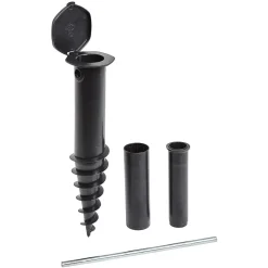 Entretien Du Linge|Gifi Douille à visser pour séchoir à linge parapluie