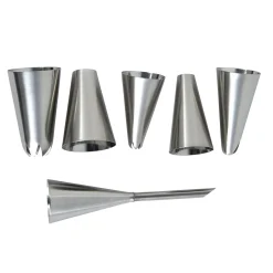 Douilles à pâtisserie Cuisilux en inox x6^Gifi Hot