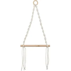 Gifi Dérouleur papier WC macramé 20xH54cm