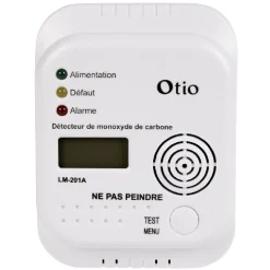 Outlet Gifi Détecteur de monoxyde de carbone