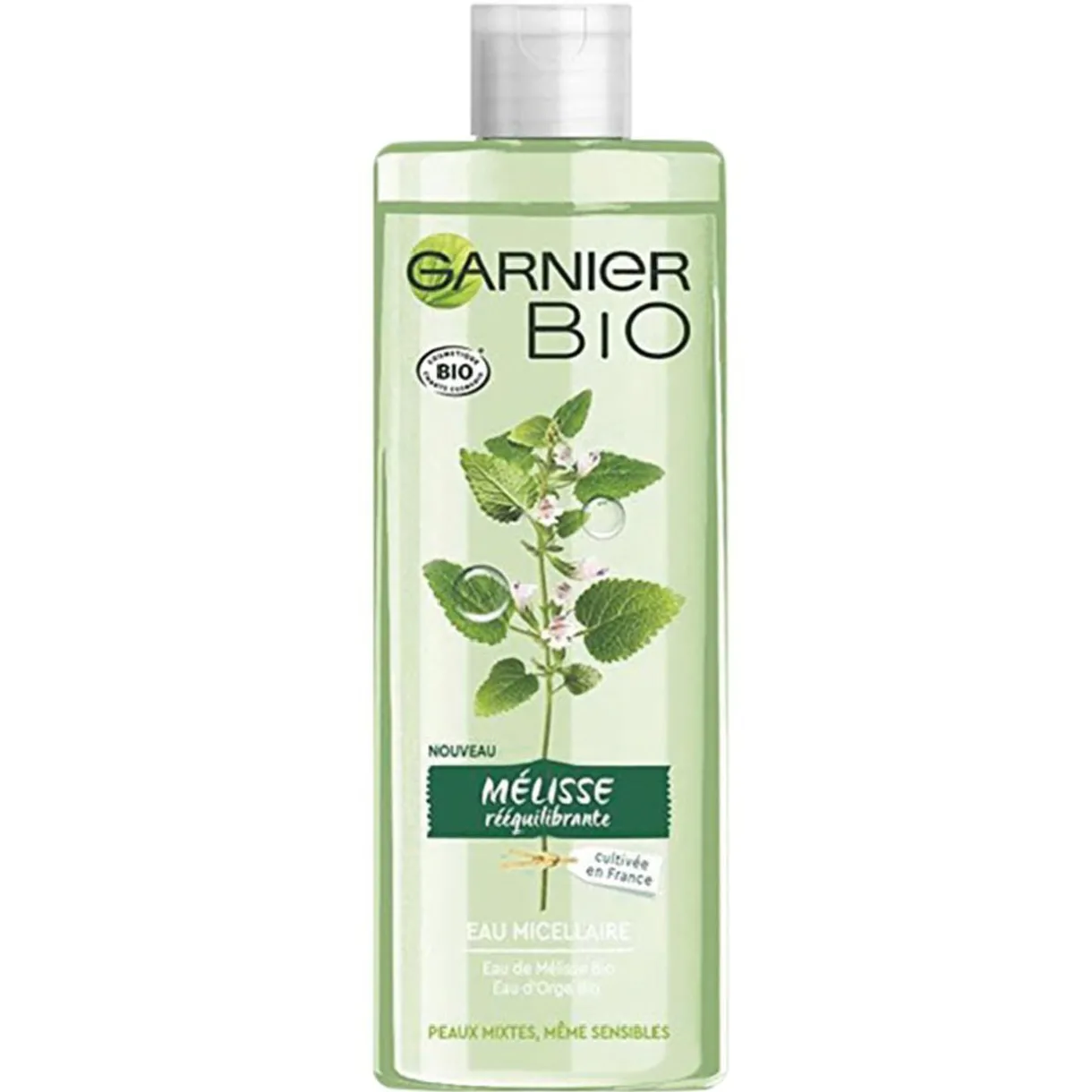 Clearance Gifi Eau micellaire Garnier enrichie eau de mélisse Bio et orge Bio 400ml