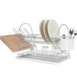 Egouttoir à vaisselle blanc^Gifi Outlet