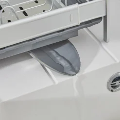 Egouttoir à vaisselle extensible gris et blanc^Gifi Best